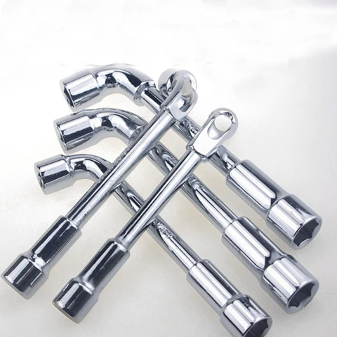 Торцевой ключ L-образный из хромованадиевой стали, 6-13 мм, 7 типов