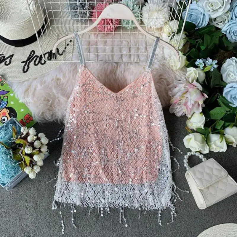 Женская одежда для дискотеки танцев сексуальная с блестками маленькая на