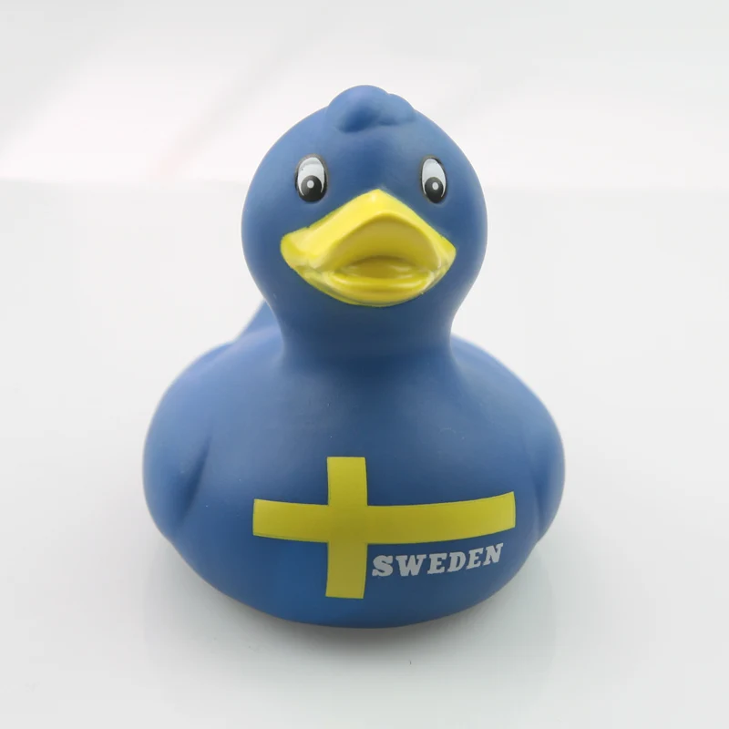1pcs Резиновые детские Игрушки для ванны, веселые игрушки для ванной, плавающие в воде, утка, подарок для ребенка, утка - Цвет: 1pcs