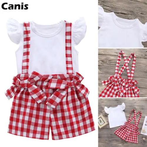 Летняя одежда для новорожденных Милая малышей Очаровательная Одежда девочек