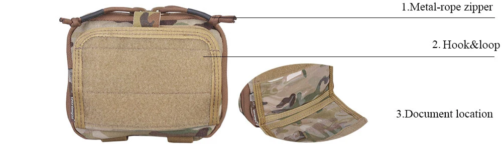 EMERSONGEAR Edc тактический админ Сумка Molle многоцелевой Выживания Сумка военный армейский боевой мешок EM8506