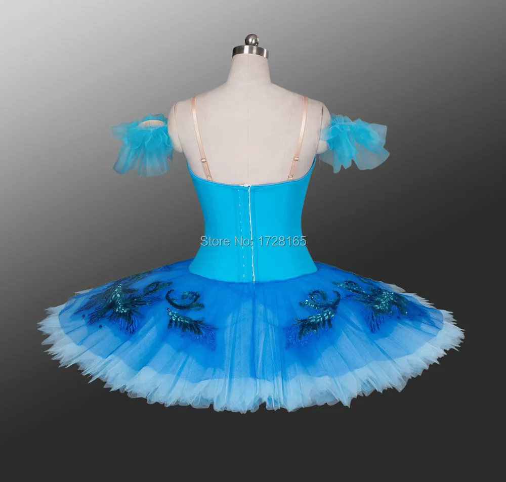 Adult Professional Ballet Tutu Women Blue Bird Role For Performance And Competitiom Show Girls Dance Costumes AT1147 | Тематическая