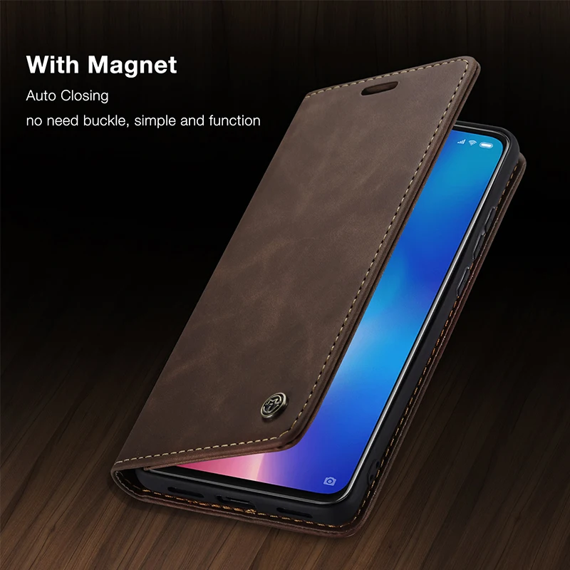 Винтажный кожаный чехол для Xiaomi mi 9 9 T, роскошный Авто Магнитный флип-чехол-кошелек, чехол для телефона для Xiaomi mi 9 mi 9 mi 9 T, силиконовая задняя крышка