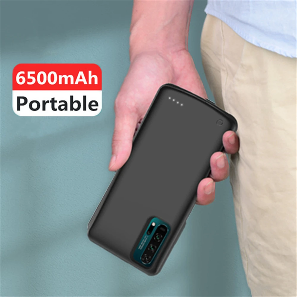 Чехол NTSPACE для зарядного устройства на 6500 мА · ч Huawei Nova 5T внешний аккумулятор