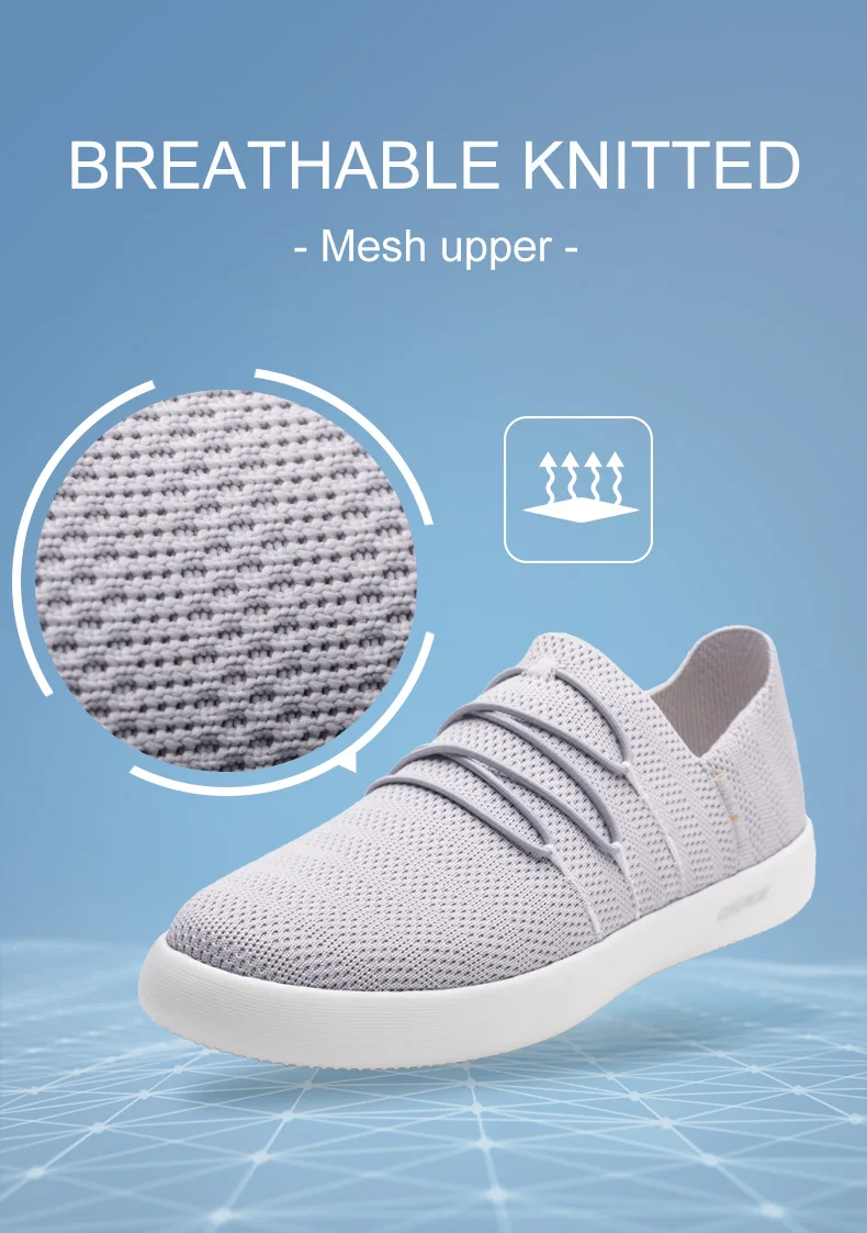 ONEMIX Women Lightweight Casual Shoes Slip-on Breathable Mesh Upper Sneakers For Men zapatillas hombre | Обувь