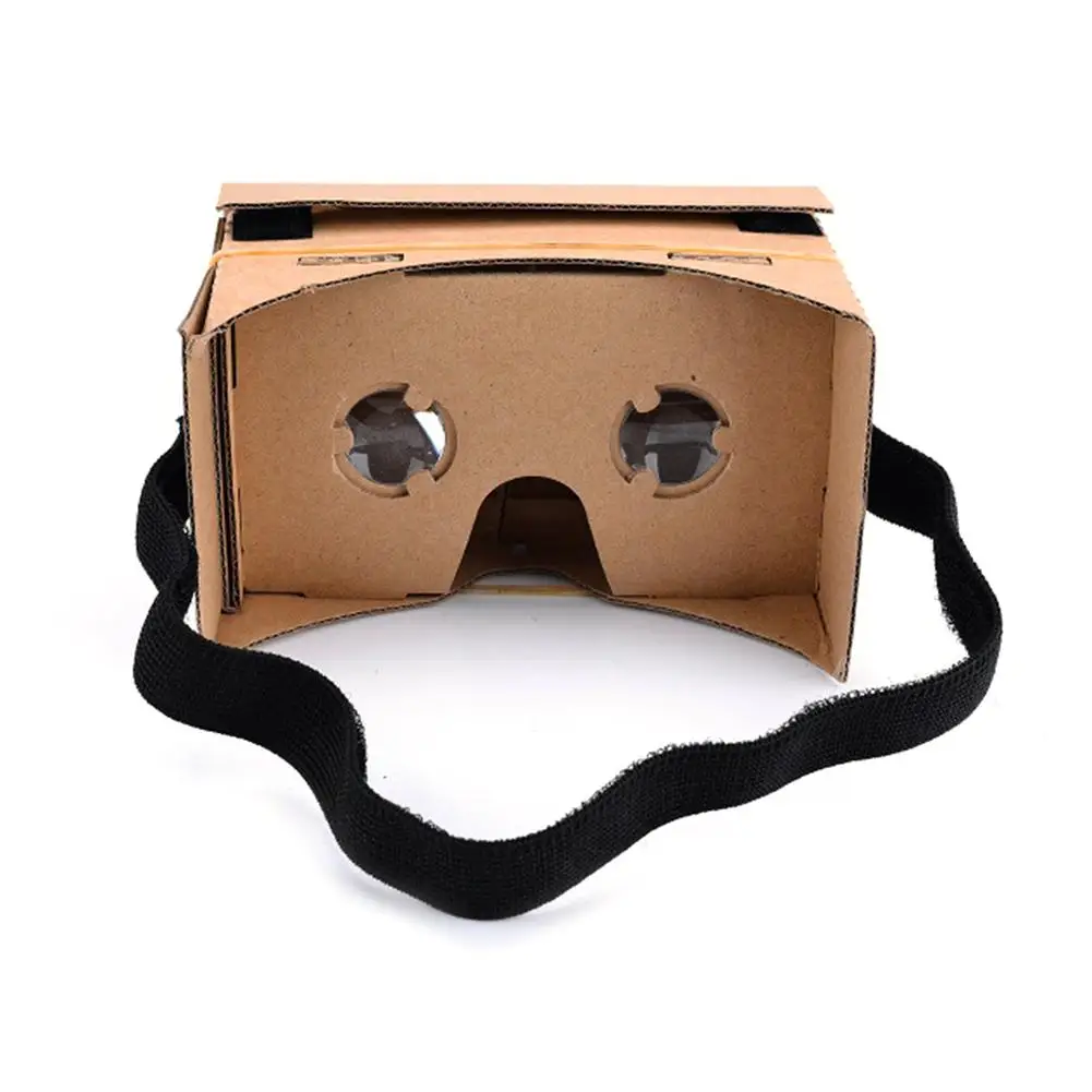 Виртуальная реальность DIY картонные 3D VR очки Бумажные Очки виртуальной реальности 3D очки смартфон шлем гарнитура объектив VR коробка#42