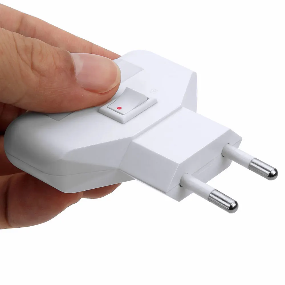 Светодиодный ночник луна настенная лампа с евро вилкой 220 В для дома детей