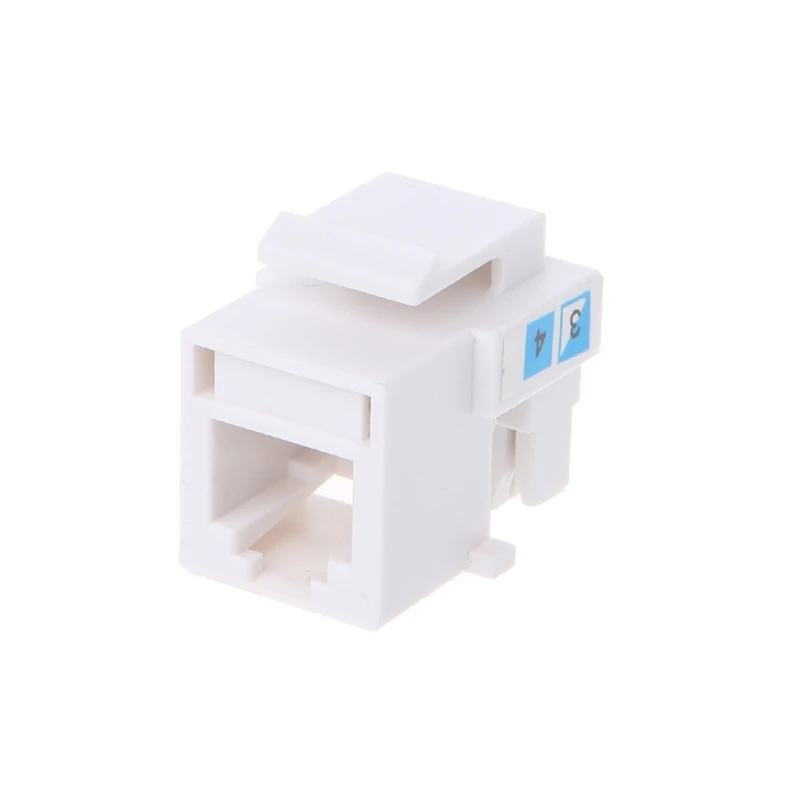 10 шт. телефонный модуль RJ11 CAT3 без инструмента голосовой позолоченный адаптер |