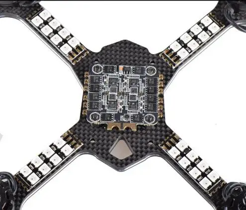 4 шт. WS2812 WS 2812 светодиодный Электрический светильник плата для ESC dualcopter F4 PRO V3 F405-CTR