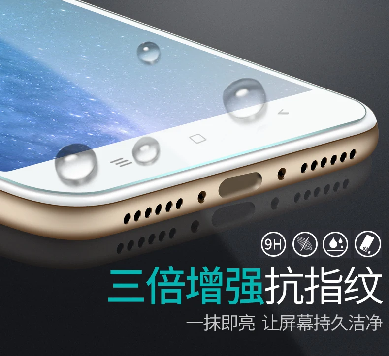 2 шт./лот Bonaier для Xiaomi mi Max 2 стекло закаленное Анти синий защитная пленка mi Max2 протектор экрана+ специальный подарок