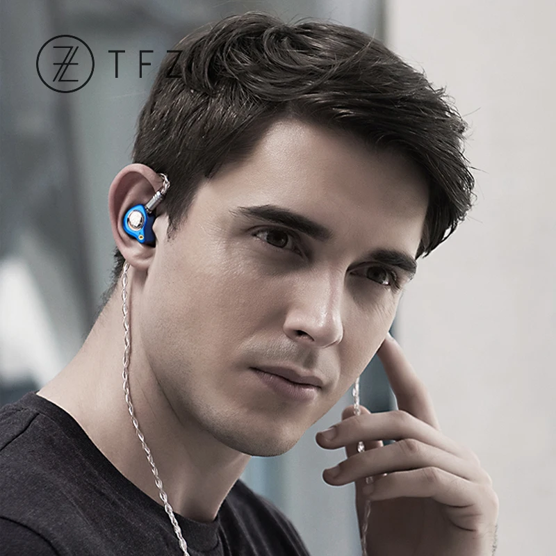 TFZ KING LTD HiFi наушники вкладыши IEM с двойным магнитным контуром Graphene driver 2pin/0 78 мм