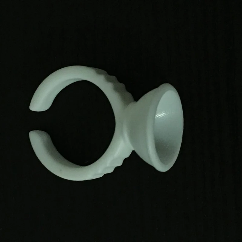 100 шт Перманентный макияж легко кольцо Держатели Чернил крышки без отдельных