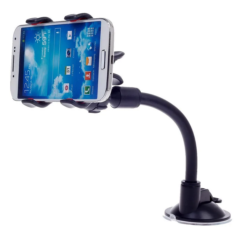 

Hot Car Phone Holder Dashboard Windshield Suction Cup Clips Mount 360 Rotate for iPhone 7/8 Samsung BX