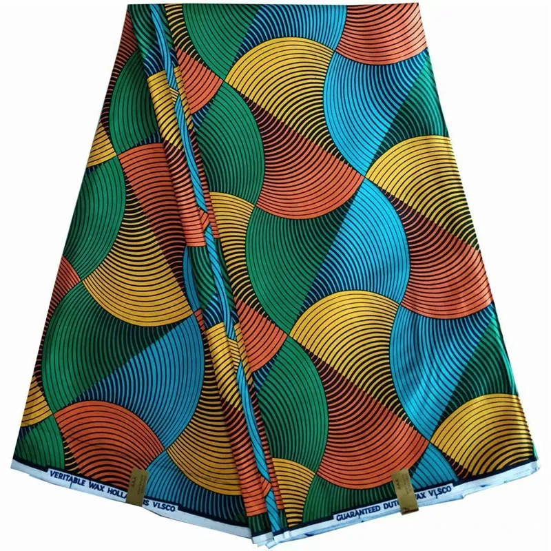 2018 latest fabric high quality holland wax prints real hollandais printed Nigerian for wedding xffz60-327 | Дом и сад