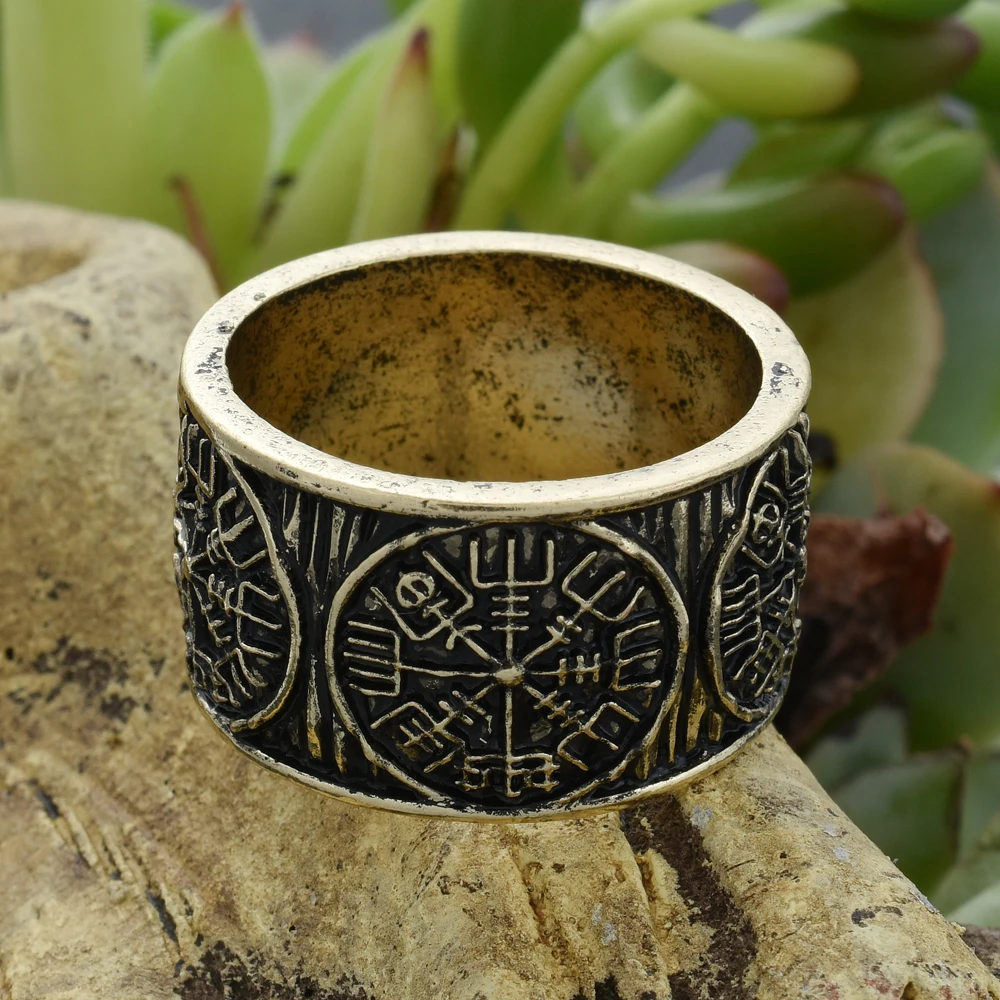Vegvisir кольцо с компасом викинга для мужчин и женщин Прямая поставка|Кольца| |