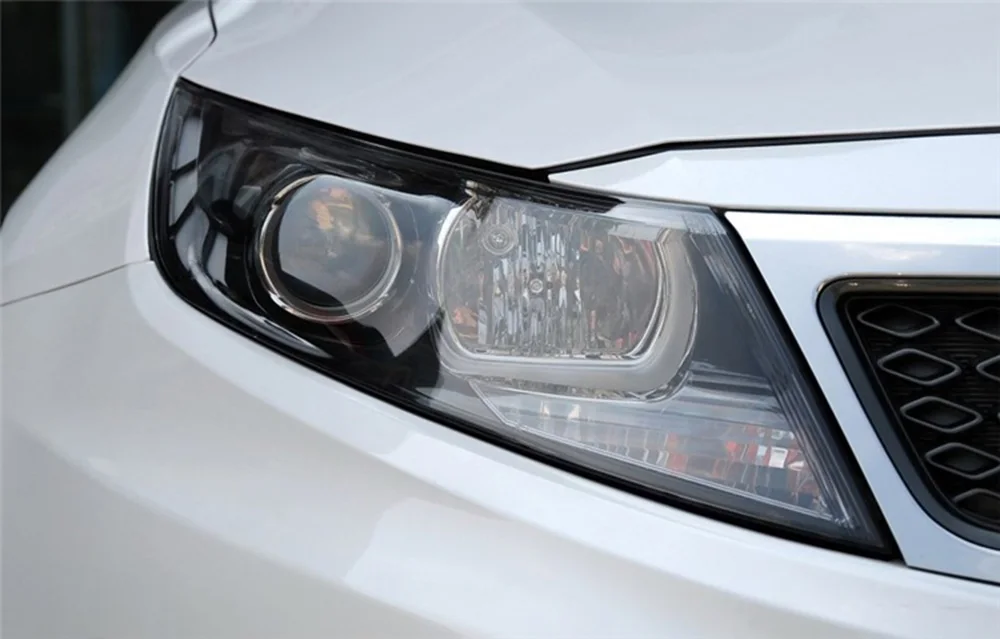 Для Kia K5 2009 2010 2011 2012 автомобильные фары прозрачные линзы Авто оболочка Крышка