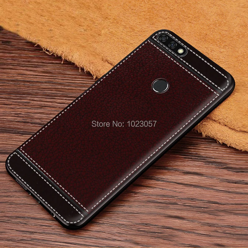 Мягкий чехол из ТПУ 5 45 дюйма для ZTE Blade V9 Vita кожаная текстура мягкий телефона