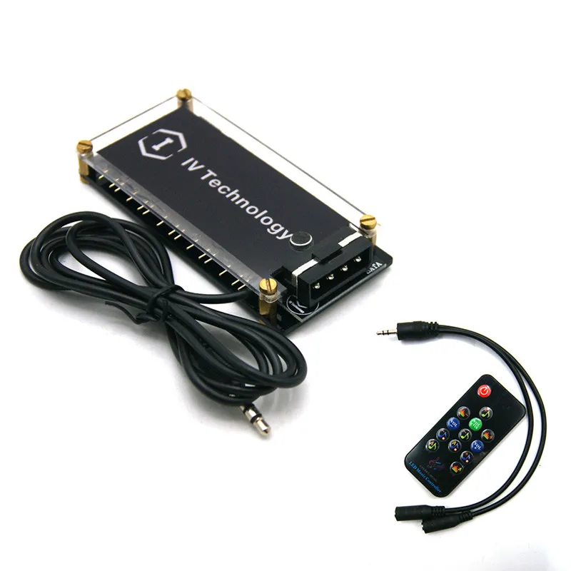 Материнская плата RGB концентратор Иллюзия музыкальным ритмом контроллер 5V 3Pin ASUS AURA контроллер синхронизации