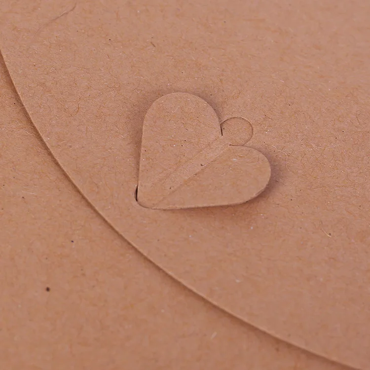 10 шт. художественный и ретро крафт письмо креативная ручная работа сердце