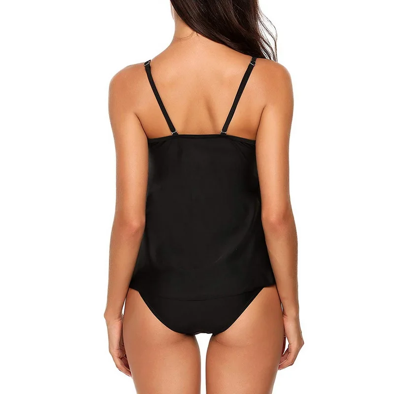 Женский купальник бикини 2019 Mujer высокая талия с оборками для женщин s Tankinis