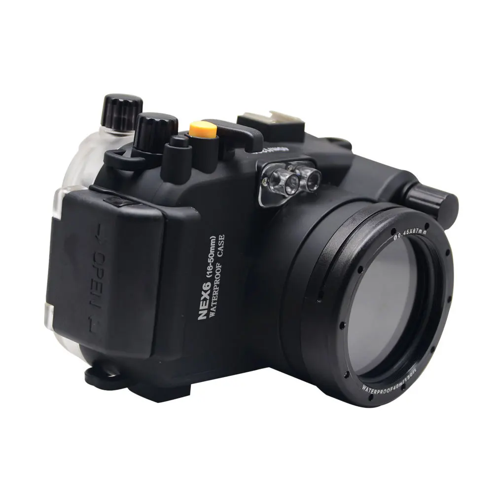 Mcoplus 40 м/130 футов водонепроницаемые корпуса для подводной съемки чехол Sony NEX-6 NEX6