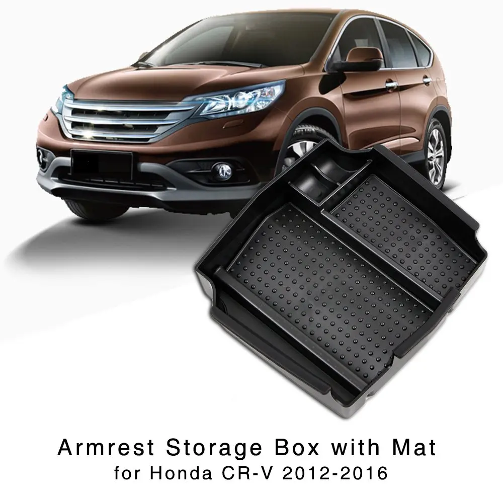 Фото Подлокотник коробка для хранения Honda CR V CRV 2012 2013 2014 2015 2016 центральная консоль