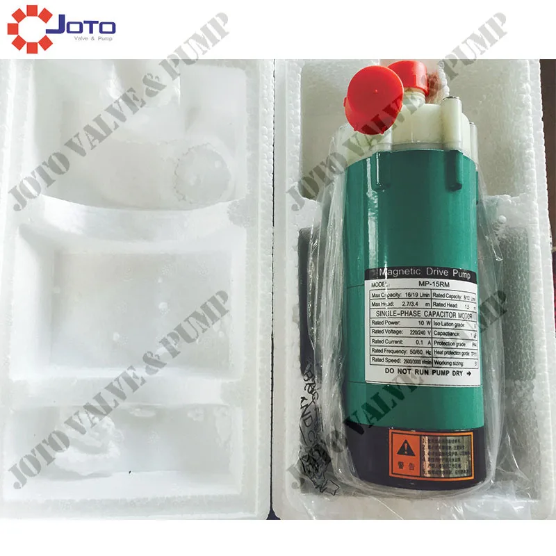 (MP 15R/RM) 50 Гц/60 Гц центробежный насос без утечки с магнитным приводом мини для
