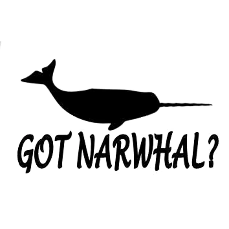 

Got Narwhal Fashion Car Styling Decor Vinyl Car Sticker S4-0138