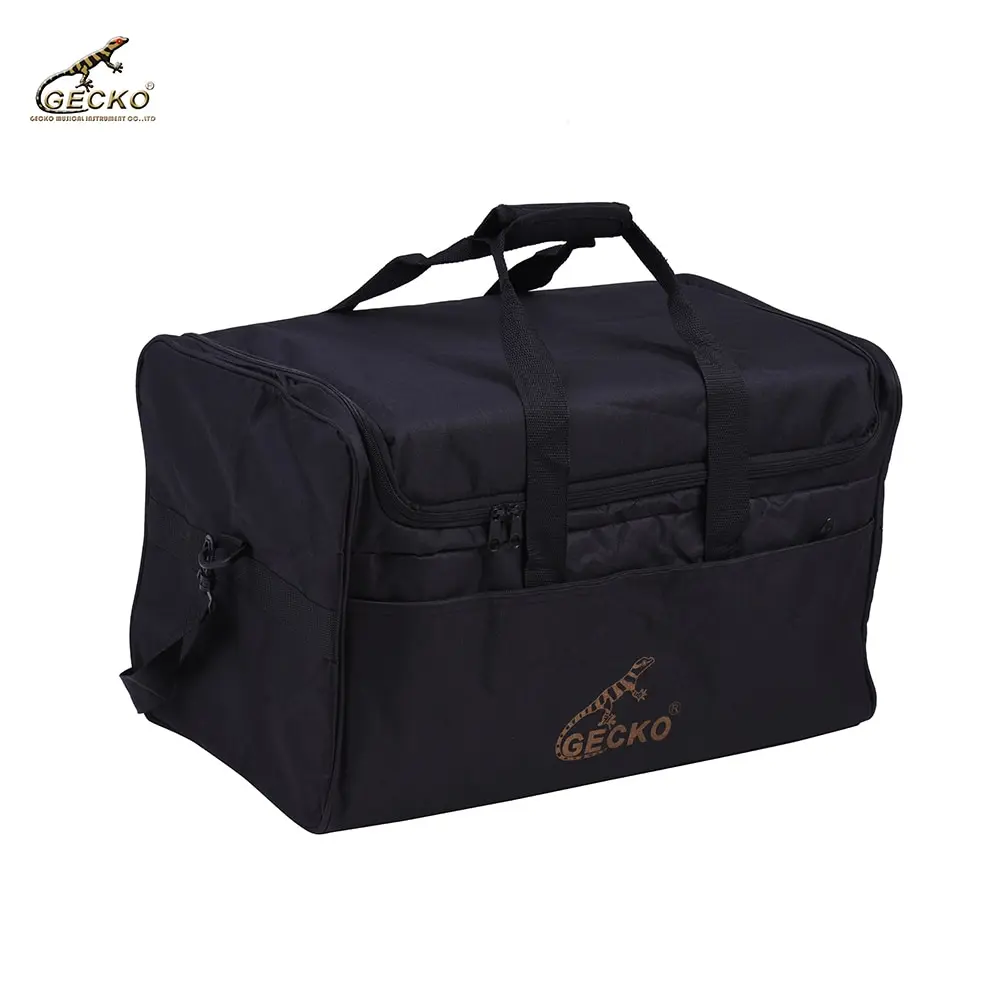 

Стандартная сумка-барабан L03 для взрослых Cajon Box, рюкзак, чехол 600D, 5 мм, хлопковая подкладка с ручкой для переноски, плечевой ремень