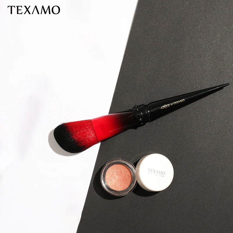 Texamo кисти для макияжа румян инструмент темного эльфа косой свободный кисть пудры