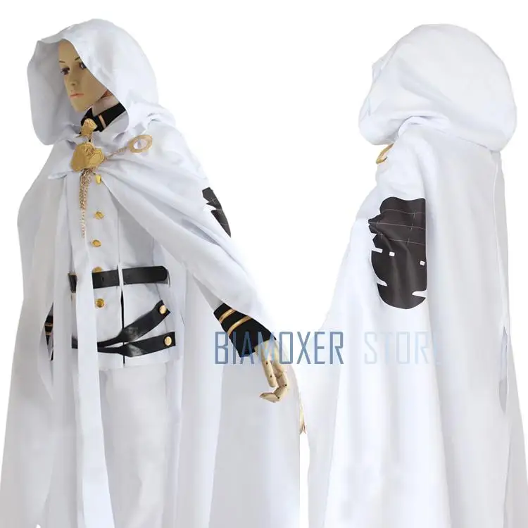 Anime Seraph Of The End Owari no Mikaela Hyakuya Cosplay Costume Full Set Uniform Costumes |
