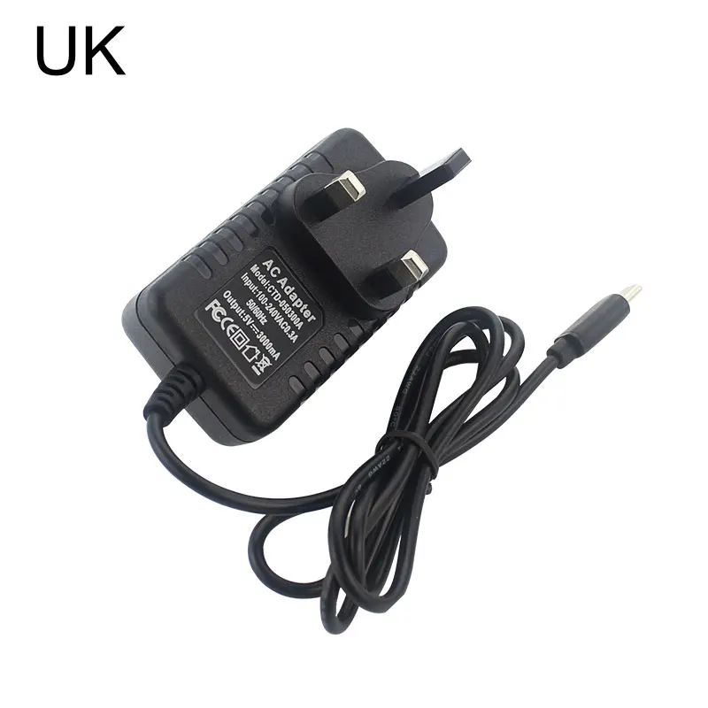 Синий Raspberry Pi 4 Источник питания USB C 5V 3A адаптер питания EU US UK AU 100-240V зарядное устройство для Raspberry Pi 4 Модель B - Цвет: Синий