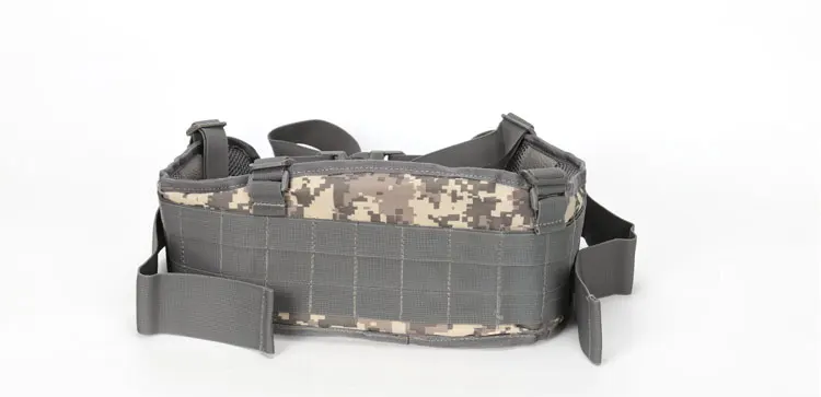 Тактический жилет MOLLE пояс с плечевым ремнем военный камуфляж CS мягкий страйкбол боевой пояс охотничий аксессуар