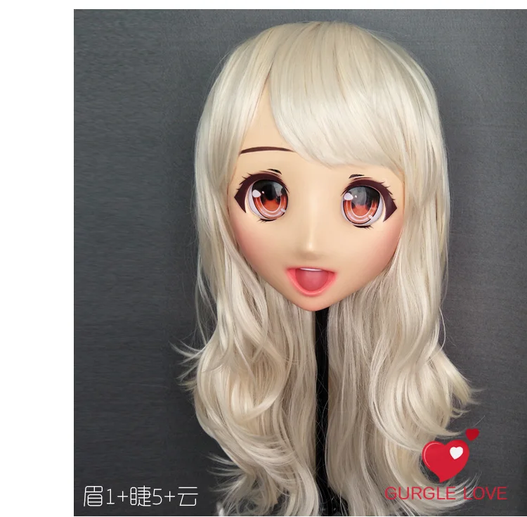 (Новинка 15) Реалистичная Детская кукла для Хэллоуина BJD маска косплея киг