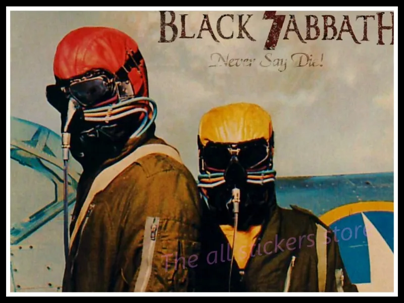 Black Sabbath. Плакат Оззи Осборн. Украшение для домашнего интерьера крафт-кислотная рок-музыка плакат рисунок ядро наклейки на стену/6008