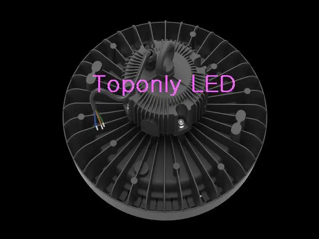 80 Вт UFO LED High Bay Light IP65 высокая яркость склад промышленное освещение для парковки