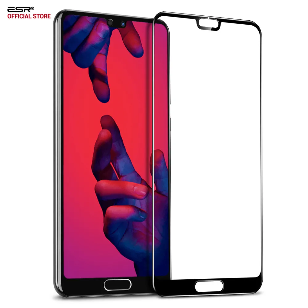 ESR Защита экрана для huawei P20 P20 Pro закаленное стекло 3X более сильное 9H 3D изогнутое полное покрытие защита от синего излучения стекло