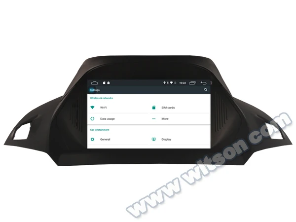 Автомобильный DVD плеер четырехъядерный процессор 8 дюймов Android 6 0 для Ford Kuga 2013 2017 с