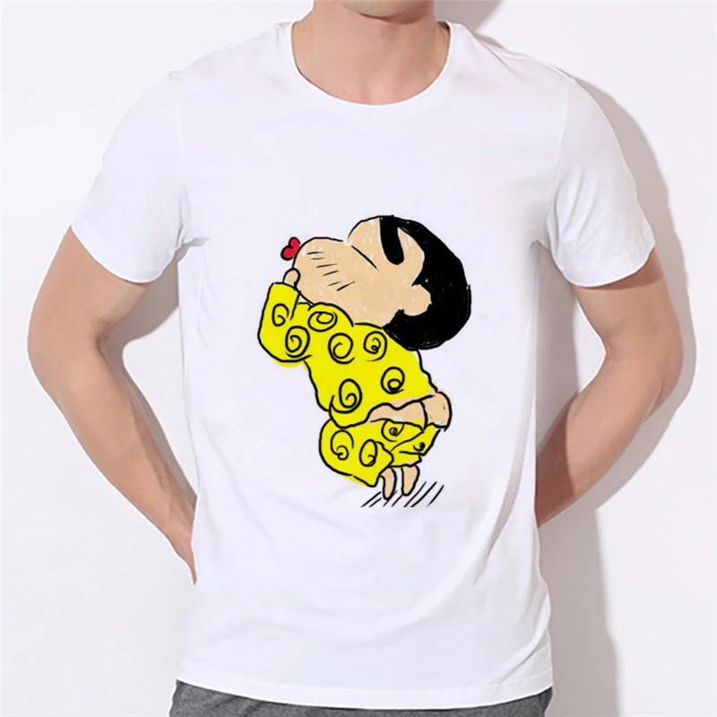 Заводские магазины милая аниме футболка Crayon Shin Chan для мальчиков и девочек