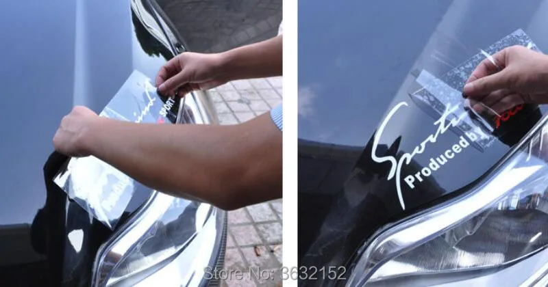 Автомобильные легкие спортивные наклейки для бровей декоративный автомобильный