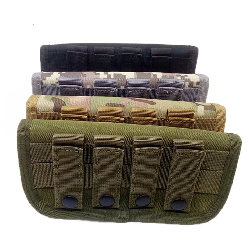 Страйкбол cqc Тактический 12 Круглый 12 Калибр Shotshell Molle Mag Чехол пуля оболочки держатель Военная охота 12GA патрон сумки