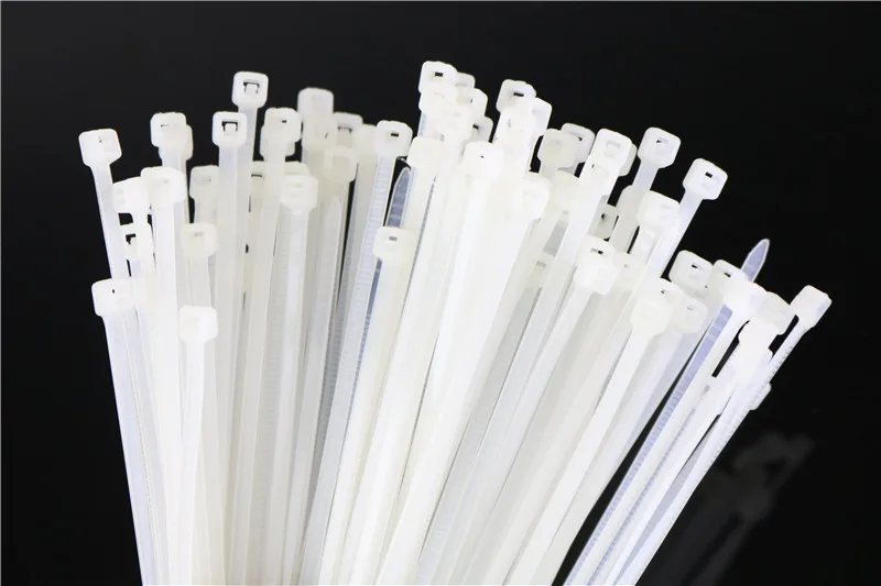 Free shipping 100pcs 3 x80 3*100 3*120 3*150 mm white black winding self locking nylon cable ties | Обустройство дома