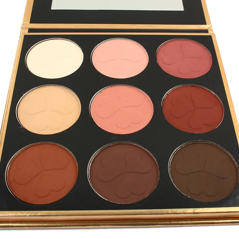 Hot Sale Eyeshadow Palette 9 Colors Long Lasting Waterproof Portable Makeup for Women |