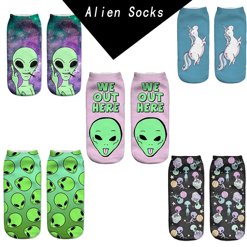 Носки женские с объемным принтом животных|socks women low cut|socks womenchaussette femme |
