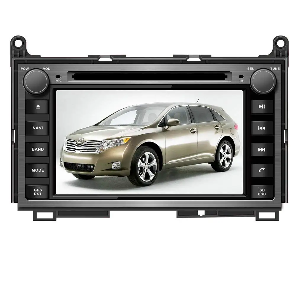Автомобиль gps навигации Системы для TOYOTA Venza 2008 2012 Стерео DVD плеер + бесплатная