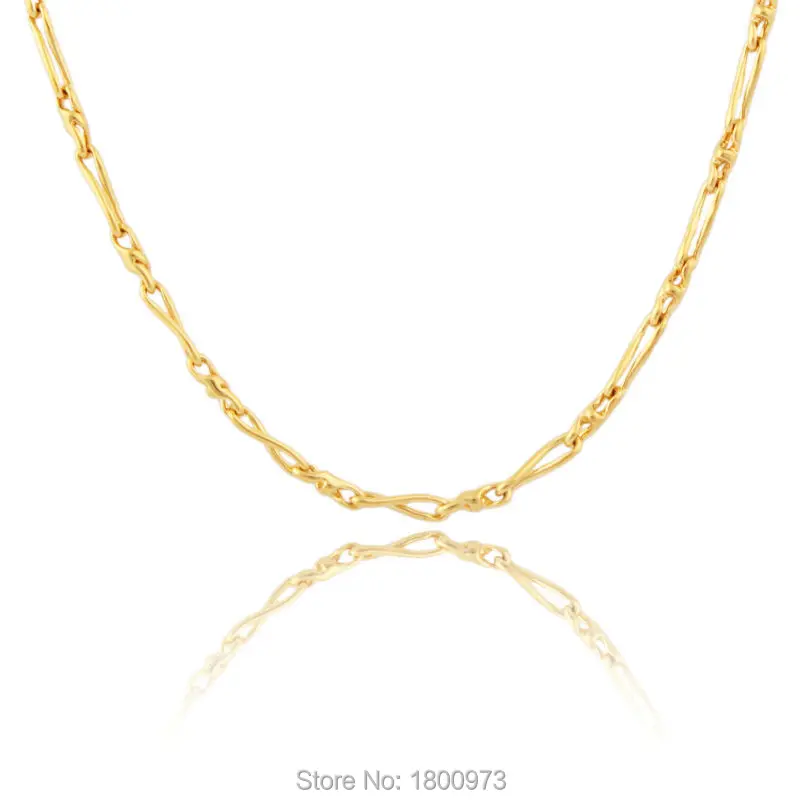 

Adixyn Wholesale Thin Link Womens Mens Chain Women Girls Gift Gold Filled Necklace Jewelry