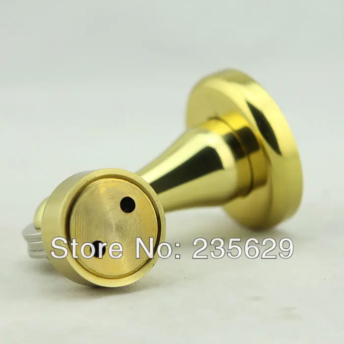 Бесплатная доставка настенный латунный дверной стопор подходит для