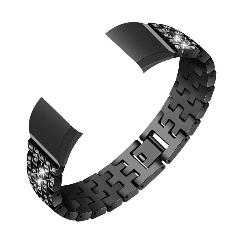 Лидер продаж популярный из нержавеющей стали ремешок для часов FitBit Charge 2 часы