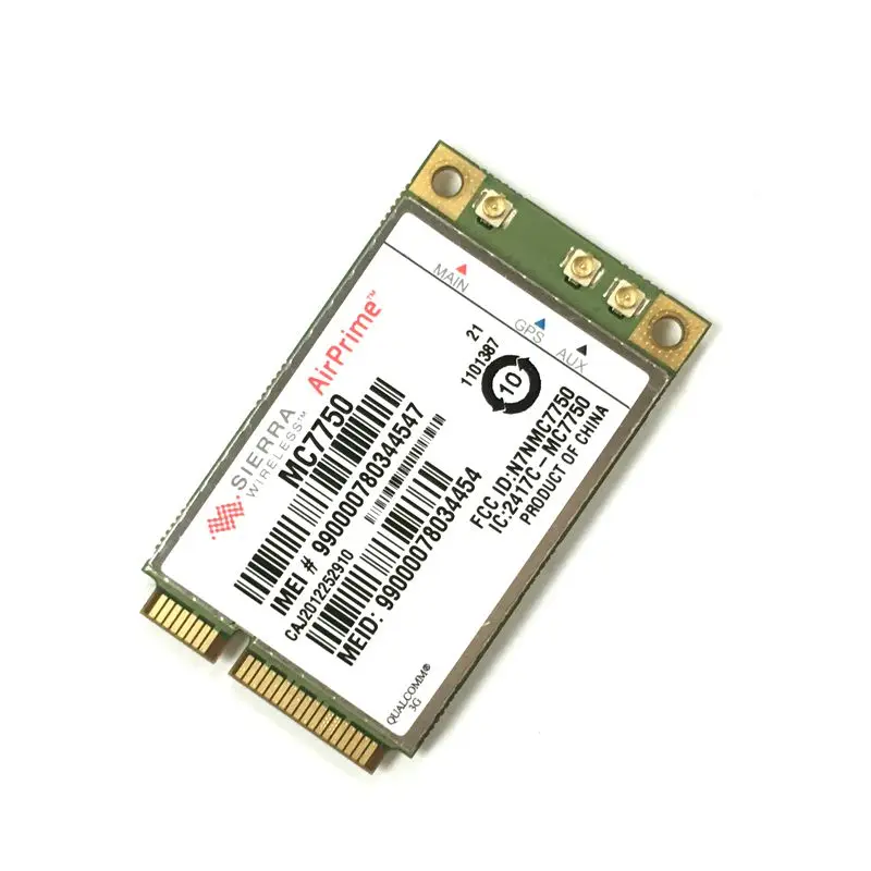 Разблокирована Sierra airprime MC7750 LTE 700(B13) HSPA+ gsm gprs edge и EV-DO модуль 4 г PCI Express WWAN карта Verizon
