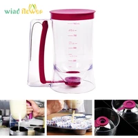 wind flower special use for cup cake hand held hole batter dispenser baking tool